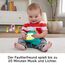 Fisher-Price 3-in-1 Rainforest Spieldecke für Babys, Spielmatte und sensorische Spielzeuge für das Spielen in der Bauchlage, Regenwalddesign, ab der Geburt, HJW08