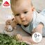 Mini-Rassel Teddy – Mini-Greifling zum Rasseln, Fühlen, Spielen - kuschelweiches Stoff-Tier – ein treuer Begleiter für Babys und Kleinkinder ab 0+ Monaten