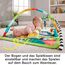 Fisher-Price 3-in-1 Rainforest Spieldecke für Babys, Spielmatte und sensorische Spielzeuge für das Spielen in der Bauchlage, Regenwalddesign, ab der Geburt, HJW08