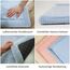 Hakuna Matte Wolkenweiche Spielmatte Baby 200x150x2,5cm, blau – Teppich für Kinderzimmer mit hochwertigem Memory-Schaum – Krabbelmatte Baby mit Rutschfester Unterseite – Krabbeldecke, Tatami Matte