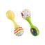 Fisher-Price Rumba-Rasseln - Set aus 2 Rasseln mit bunten Perlen und weichen Griffen, fördert die sensorische Entwicklung und Feinmotorik, für Babys ab 3 Monaten, BLT33