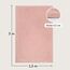 Hakuna Matte Wolkenweiche Spielmatte Baby 200x150x2,5cm, rosa – Teppich für Kinderzimmer mit hochwertigem Memory-Schaum – Krabbelmatte Baby mit Rutschfester Unterseite – Krabbeldecke, Tatami Matte