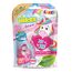 INKEE Surprise Unicorn Badebomben - 3er Set Magische Badekugel mit Überraschung, Kinder Badebomben mit Einhorn Spielfiguren, Pop-Corn Duft, 3x 100g