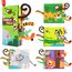 beiens Baby Spielzeug 6 Monate,Babybuch stoffbuch fühlbuch knisterbuch Bilderbuch Stoffbücher Kinderwagen Neugeborene Spielzeug ab 0 3 6 Monate, Baby Bücher Quiet Book Geschenk für Jungen Mädchen