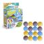 INKEE Bath Drops - 16 Badetabletten zum Farben Lernen, Badefarben für Kinder Badewanne - Badekugeln Kinder in Magenta, Gelb und Blau, 1 Stück (1er Pack)