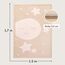 Wolkenweiche Spielmatte Baby 170x120x2,5cm mond&Sterne – Teppich für Kinderzimmer mit hochwertigem Memory-Schaum – Krabbelmatte Baby mit Rutschfester Unterseite, Tatami Matte