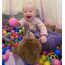 EKNA Spielbälle Ø 5,5cm - Bällebad Bälle 200 Stück - Bunte Auswahl für Bällebad-Pool - Plastikbälle Baby-Bälle Farben Hellgrün Hellblau Gelb Rosa Weiß Lila