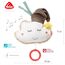 Fehn Spieluhr Baby Einschlafhilfe Wolke - Kuscheltier mit sanfter Einschlafhilfe Melodie "Schlaf Kindlein schlaf" - Babyspielzeug für Unterwegs und Zuhause - Musikspielzeug für Babys und Kleinkinder