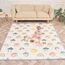 Krabbelmatte Baby Faltbar Spielmatte Kinder Spieldecke 150x180x1cm Krabbeldecke Für Baby - Babymatte Kindermatte - Schaumstoffmatte Kinderteppich- Spielteppich - Bodenmatte Kinder - Babygeschenk