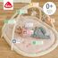 Fehn 3-D-Activity-Decke Vogel – Spielbogen mit 5 abnehmbaren Spielzeugen für Babys Spiel & Spaß im Liegen, Sitzen & beim Krabbeln, für Babys und Kleinkinder ab 0+ Monaten
