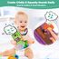 beiens Baby Spielzeug 6 Monate,Babybuch stoffbuch fühlbuch knisterbuch Bilderbuch Stoffbücher Kinderwagen Neugeborene Spielzeug ab 0 3 6 Monate, Baby Bücher Quiet Book Geschenk für Jungen Mädchen