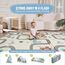 Krabbelmatte Baby Faltbar Spielmatte Kinder Spieldecke 150x180x1cm Krabbeldecke Für Baby - Babymatte Kindermatte - Schaumstoffmatte Kinderteppich- Spielteppich - Bodenmatte Kinder - Babygeschenk