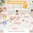 Krabbelmatte Baby Faltbar Spielmatte Kinder Spieldecke 150x180x1cm Krabbeldecke Für Baby - Babymatte Kindermatte - Schaumstoffmatte Kinderteppich- Spielteppich - Bodenmatte Kinder - Babygeschenk