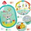 Fehn 3-D-Activity-Decke Koala – Erlebnisdecke mit Spielbogen & abnehmbaren Spielzeugen zum Greifen – Spieldecke für Babys und Kinder ab 0+ Monaten – Krabbelmatte als Geschenk zur Geburt