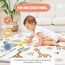 Krabbelmatte Baby Faltbar Spielmatte Kinder Spieldecke 150x180x1cm Krabbeldecke Für Baby - Babymatte Kindermatte - Schaumstoffmatte Kinderteppich- Spielteppich - Bodenmatte Kinder - Babygeschenk