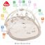 Fehn 3-D-Activity-Decke Spielbogen Peru – Baby Krabbeldecke mit 5 abnehmbaren Spielzeugen zum Greifen – Spieldecke für Babys und Kinder ab 0+ Monaten – Krabbelmatte als Geschenk zur Geburt