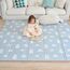 Krabbelmatte Baby Faltbar Spielmatte Kinder Spieldecke 150x180x1cm Krabbeldecke Für Baby - Babymatte Kindermatte - Schaumstoffmatte Kinderteppich- Spielteppich - Bodenmatte Kinder - Babygeschenk