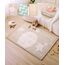 Wolkenweiche Spielmatte Baby 170x120x2,5cm mond&Sterne – Teppich für Kinderzimmer mit hochwertigem Memory-Schaum – Krabbelmatte Baby mit Rutschfester Unterseite, Tatami Matte