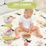 Krabbelmatte Baby Faltbar Spielmatte Kinder Spieldecke 150x180x1cm Krabbeldecke Für Baby - Babymatte Kindermatte - Schaumstoffmatte Kinderteppich- Spielteppich - Bodenmatte Kinder - Babygeschenk