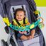 Bright Starts Oball, Spielbogen für den Kinderwagen aus flexiblem, festem Oball-Material für einfaches Greifen