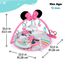 Bright Starts Disney Baby MINNIE MAUS Forever Besties Aktivitätsspielzeug mit Musik und Lichtern, Rosa, Neugeborene+