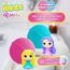 INKEE Surprise Princess Badebombe – Prinzessin Badekugel mit Überraschungsfigur, Zuckerwatte-Duft & Mandelöl, dermatologisch getestet, 100g, Rosa oder Lila