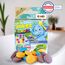 CRAZE INKEE Bath Drops - Badetabletten zum Farben Lernen, Badefarben für Kinder Badewanne - Badekugeln Kinder in Magenta, Gelb und Blau 43943, 1 Stück (2er Pack)