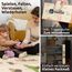 Mallie® Spielmatte Baby Faltbar inkl. Gratis Tragetasche 180x150x1cm [100% BPA- und Schadstoff-Frei] Doppelseitige Krabbelmatte Baby, Krabbeldecke Baby I Baby Play Mat, Spielmatte Baby Faltbar