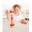 Hape Regenmacher - rot, Musikspielzeug zur ersten Sinneswahrnehmung, Babyspielzeug, Mini-Rassel aus Holz, Klangspielzeug zur Sinnesförderung und Motorik, Montessori Spielzeug, ab Geburt