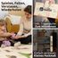 Mallie® Spielmatte Baby Faltbar inkl. Gratis Tragetasche 180x150x1cm [100% BPA- und Schadstoff-Frei] Doppelseitige Krabbelmatte Baby, Krabbeldecke Baby I Baby Play Mat, Spielmatte Baby Faltbar