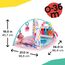 Baby Einstein Ocean Explorers 4-in-1 Spielbogen Baby Spielmatte mit Kick Piano, Musik- & Sprachförderung, Sensorikspielzeug, Lichter & Klänge, Für Neugeborene +, Rosa (Jellyfish Jamboree)