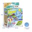 CRAZE INKEE Bath Drops | 5er Pack Badetabletten zum Farben Lernen, Badefarben für Kinder Badewanne - 80 Badekugeln Kinder mit Erdbeer-Duft, 1 Stück (5er Pack)