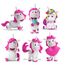 INKEE Unicorn | 8er Set Badebomben Kinder mit Überraschung, Badekugeln 8X 100g mit Einhornfiguren, Pop-Corn Duft