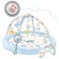Nukido Spieldecke Mit Spielbogen Baby Spielmatte Babyspieldecke Krabbelmatte Krabbeldecke 7 Spielzeuge Und Kissen Weich Pflegeleicht Ocean Blau