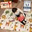 Mallie® Spielmatte Baby Faltbar 120x120x1cm [100% BPA- und Schadstoff-Frei] Doppelseitige Krabbelmatte Baby, Krabbeldecke Baby I Baby Play Mat, Spielmatte Baby Faltbar