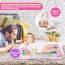 Infinno Wassermatte Baby Wasserspielmatte Spielzeug, Spielmatte Baby für 3 6 9 Monate (Rosenpulver) (Packung mit 2)