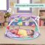 Bright Starts, Disney Baby Die kleine Meerjungfrau Twinkle Trove Spieldecke mit Spielbogen, 25 Minuten Melodien, 6 Spielzeuge enthalten, Neugeborene +