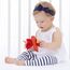 SIGIKID 41181 Greifling Schmetterling Red Stars Mädchen und Jungen Babyspielzeug empfohlen ab Geburt orange