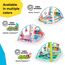 Baby Einstein Ocean Explorers 4-in-1 Spielbogen Baby Spielmatte mit Kick Piano, Musik- & Sprachförderung, Sensorikspielzeug, Lichter & Klänge, Für Neugeborene +, Rosa (Jellyfish Jamboree)