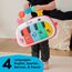 Baby Einstein Ocean Explorers 4-in-1 Spielbogen Baby Spielmatte mit Kick Piano, Musik- & Sprachförderung, Sensorikspielzeug, Lichter & Klänge, Für Neugeborene +, Rosa (Jellyfish Jamboree)