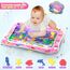 Infinno Wassermatte Baby Wasserspielmatte Spielzeug, Spielmatte Baby für 3 6 9 Monate (Rosenpulver)