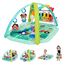 Baby Einstein Farm Explorers 4-in-1 Kickin' Tunes Musical Meadow Musik- & Sprachentdeckungs-Spielbogen, Spielmatte mit Kick-Piano, ab 0 Monaten