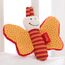SIGIKID 41181 Greifling Schmetterling Red Stars Mädchen und Jungen Babyspielzeug empfohlen ab Geburt orange