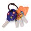 B. toys - LucKeys - Blau - Spielzeug-Autoschlüssel - Schlüsselanhänger mit Lichtern und Geräusche - Interaktives Babyspielzeug - Vorgetäuschte Schlüssel für Babys, Kleinkinder, Kinder - 10 Monate +