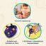 B. toys - LucKeys - Blau - Spielzeug-Autoschlüssel - Schlüsselanhänger mit Lichtern und Geräusche - Interaktives Babyspielzeug - Vorgetäuschte Schlüssel für Babys, Kleinkinder, Kinder - 10 Monate +