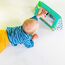 Bright Starts Baby Spiegel Spielzeug, Sit and See Safari Bodenspiegel Bauchzeit-Aktivitätsspielzeug, Neugeborene +
