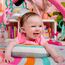 Bright Starts Disney Baby MINNIE MAUS Forever Besties Aktivitätsspielzeug mit Musik und Lichtern, Rosa, Neugeborene+