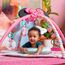 Bright Starts Disney Baby MINNIE MAUS Forever Besties Aktivitätsspielzeug mit Musik und Lichtern, Rosa, Neugeborene+
