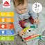 Fehn Stoffbuch Koala – Baby Fühlbuch aus Stoff mit Tier-Motiven: Knisterbuch zum Fühlen, Greifen und Staunen – zum Aufhängen für Kinderwagen und Babyschale – für Babys und Kleinkinder ab 3+ Monaten