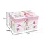 Jewelkeeper - Einhorn und Vögel Spieluhr Schmuckschatulle, Märchenprinzessin Design - Tanz der Zuckerfee Melodie Weiß